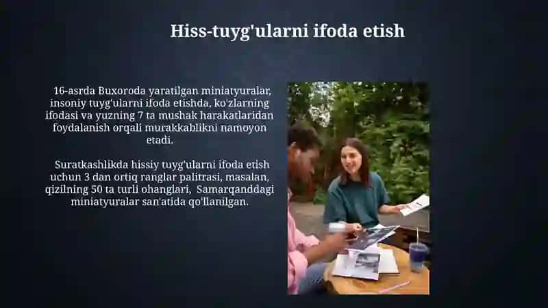 Tasviriy tilning imkoniyatlari 3