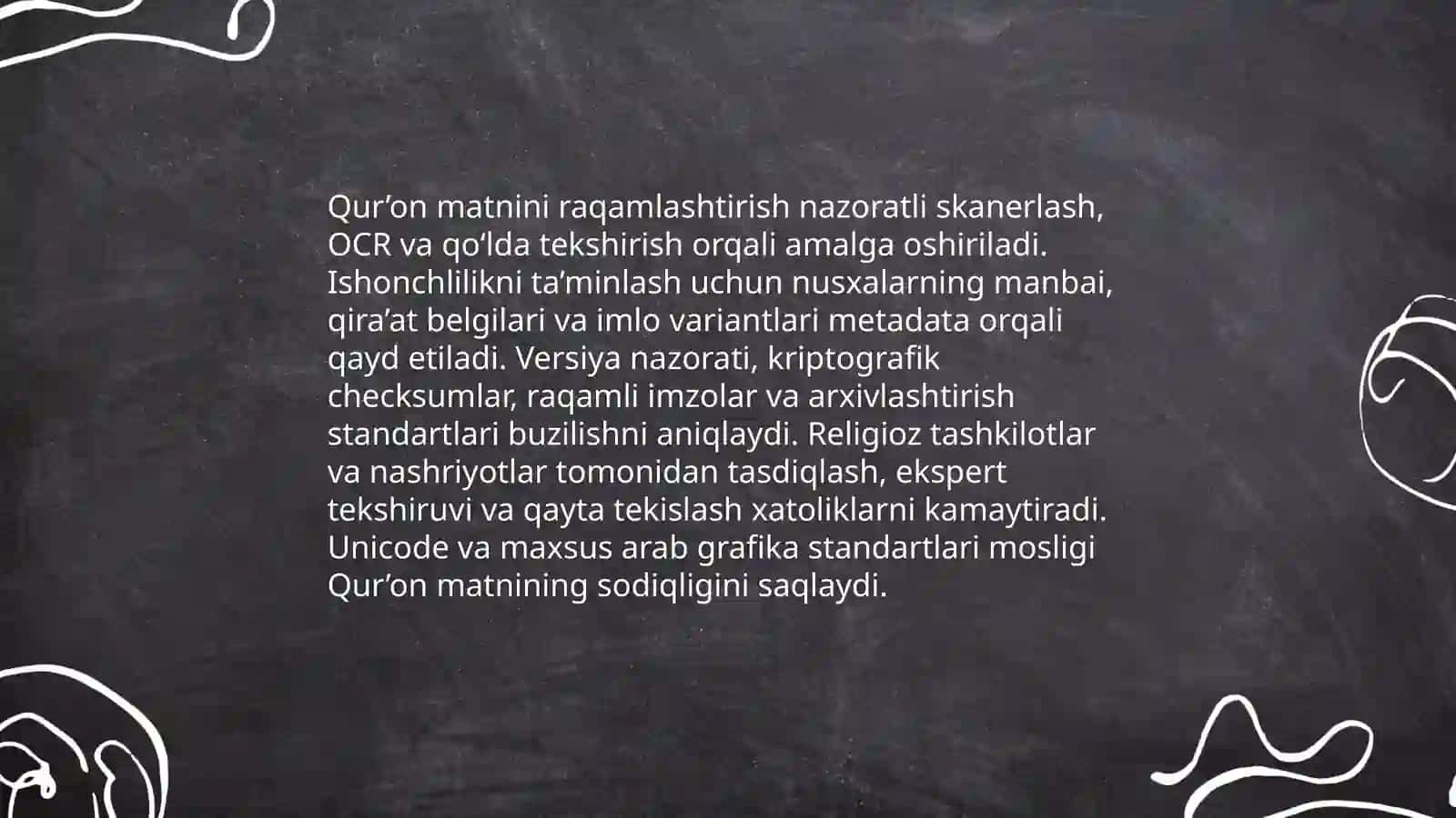 Islom manbalari va zamonaviy texnologiyalar 3