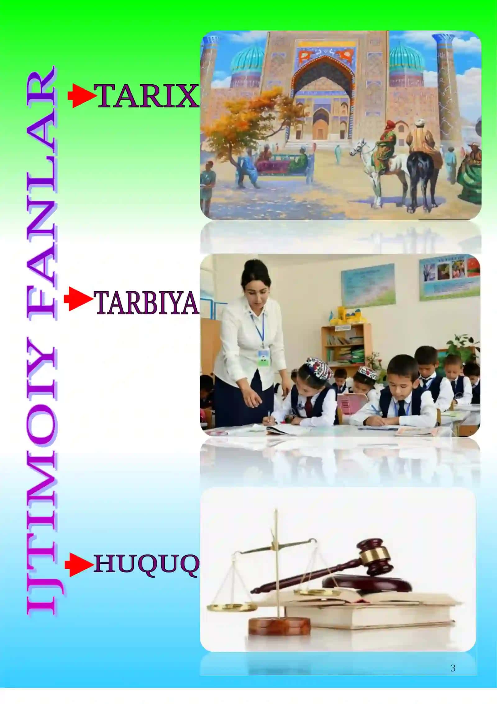 Ijtimoiy fanlar metodbirlashma 3
