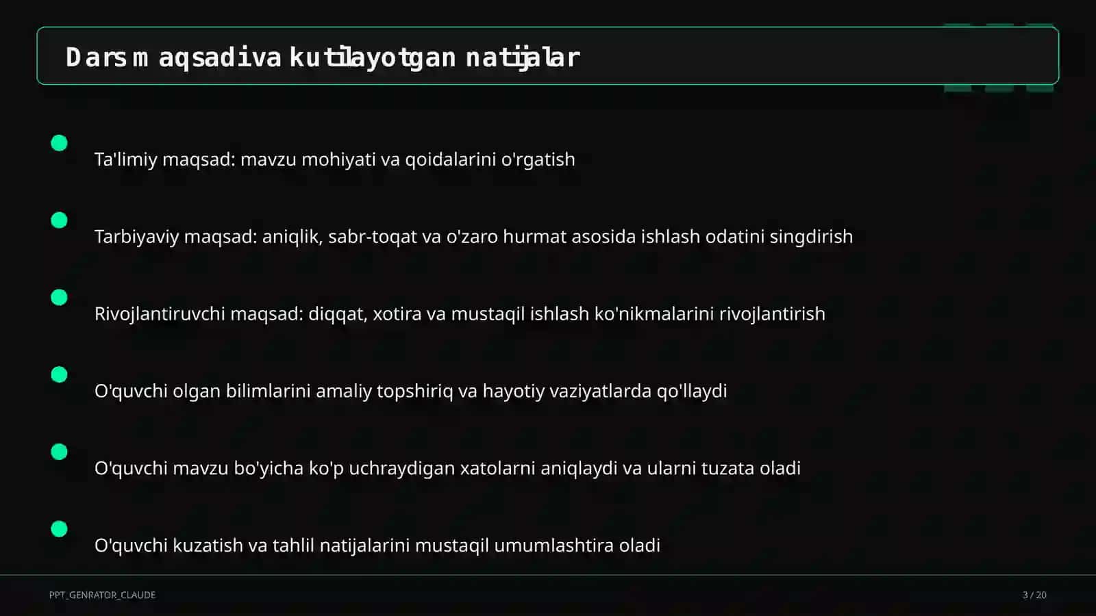 Fizik kattaliklar va ularni o'lchash (6-sinf) 3