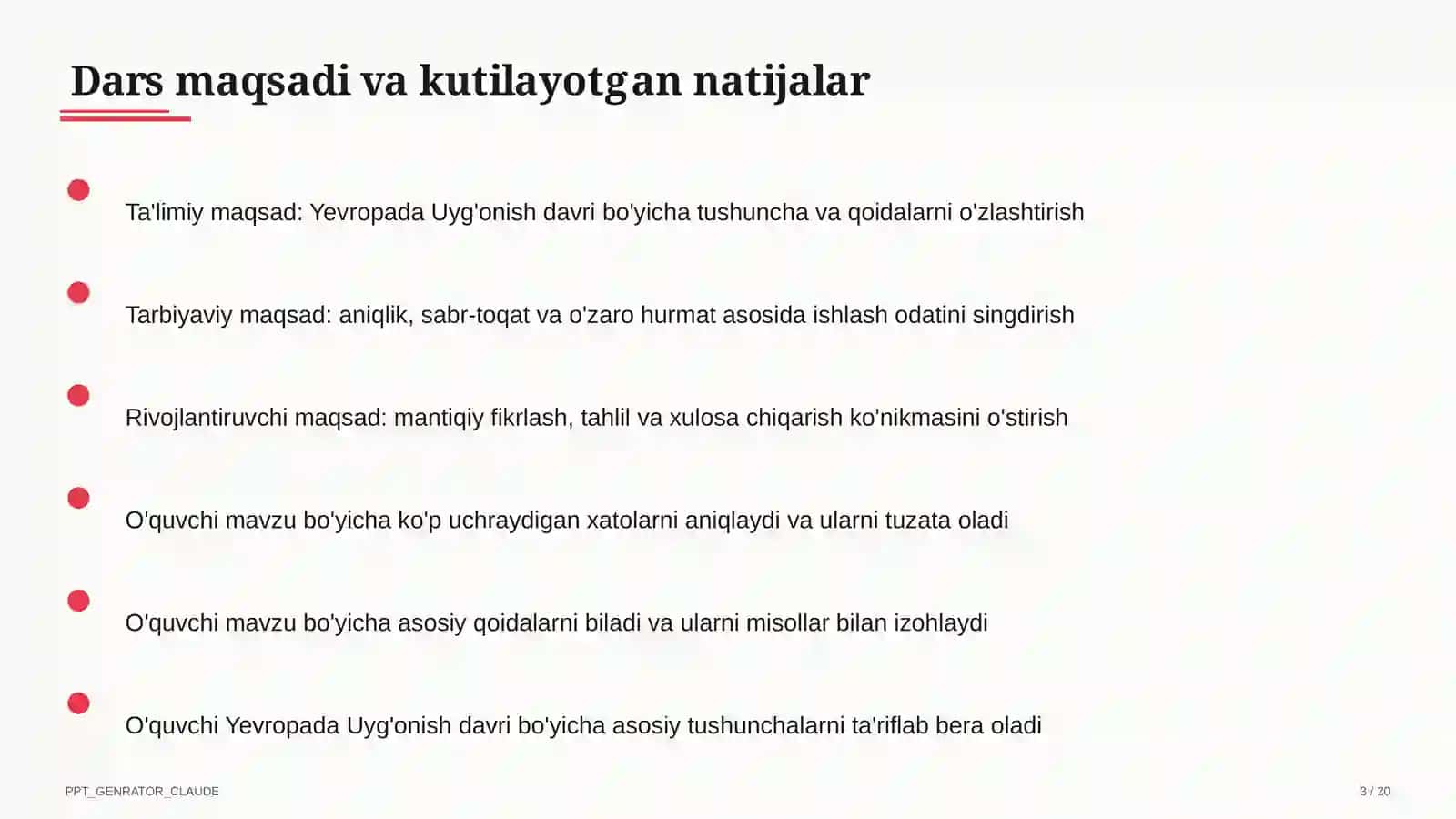 Yevropada Uyg'onish davri (8-sinf) 3