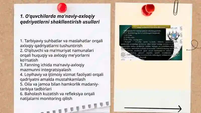 O'quvchilarni ma'naviy-axloqiy tarbiyalash 3