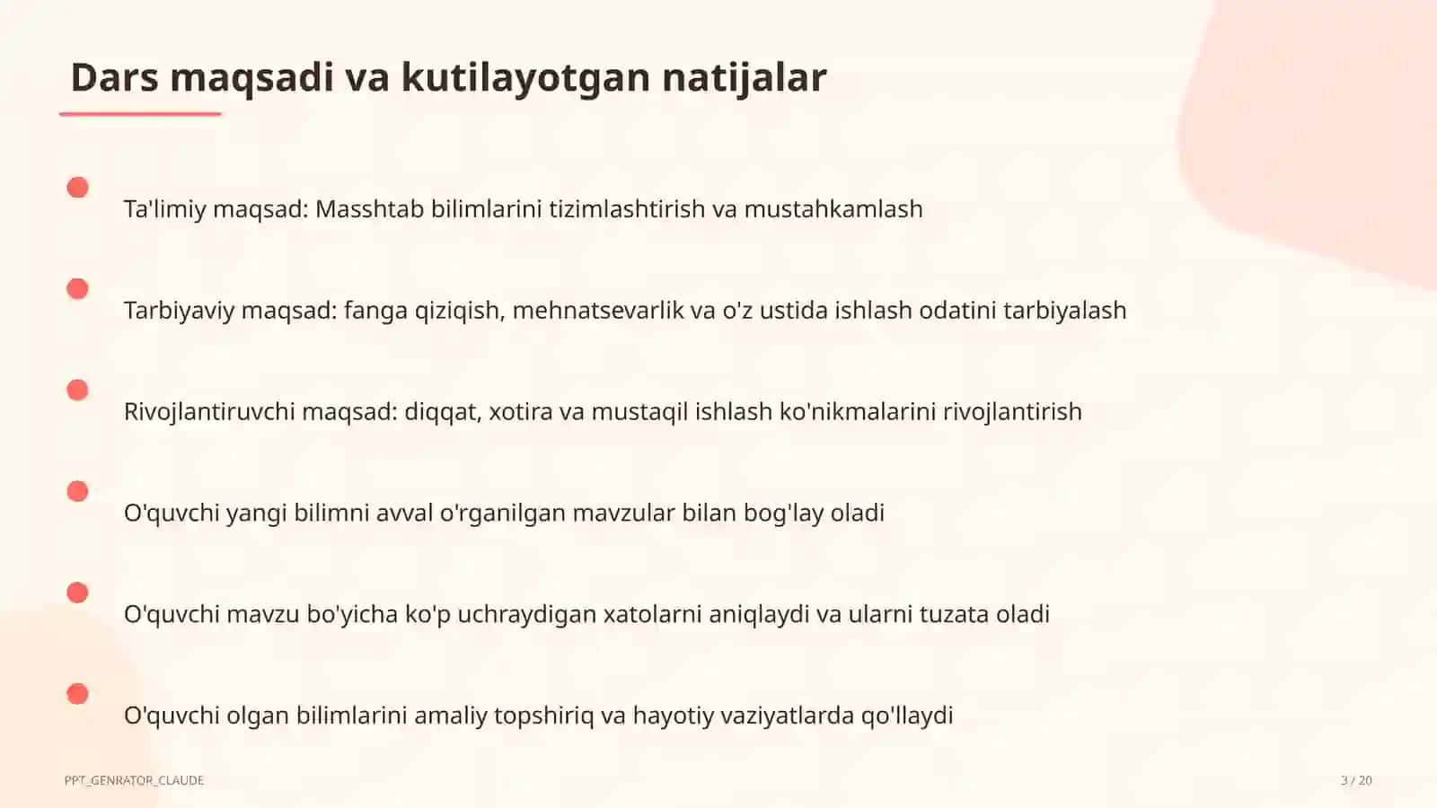 Masshtab (6-sinf) 3