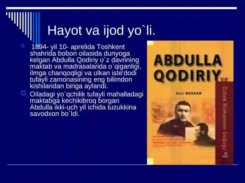 Abdulla Qodiriy Haqida 3