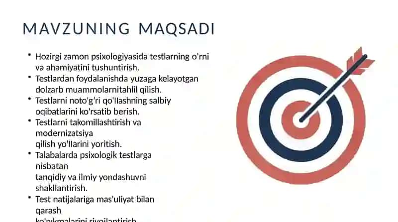 Psixologik testlarning asoslari 3