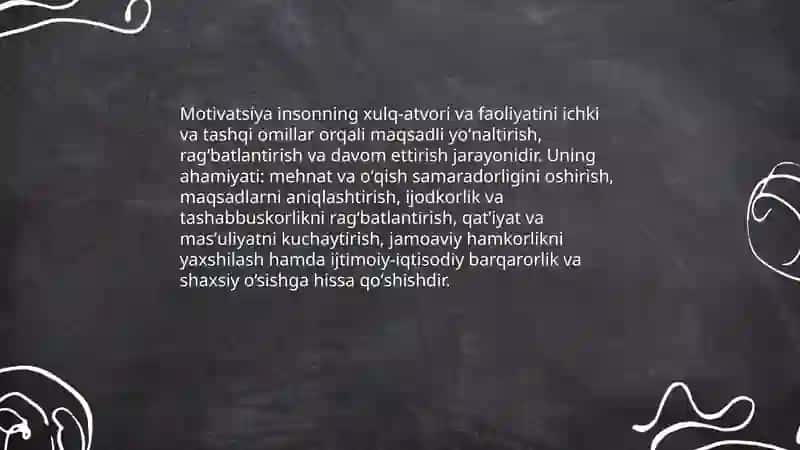 Motivatsiya 3