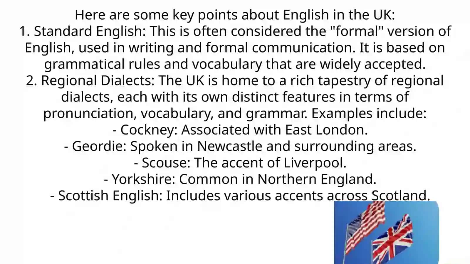 English in the UK 3