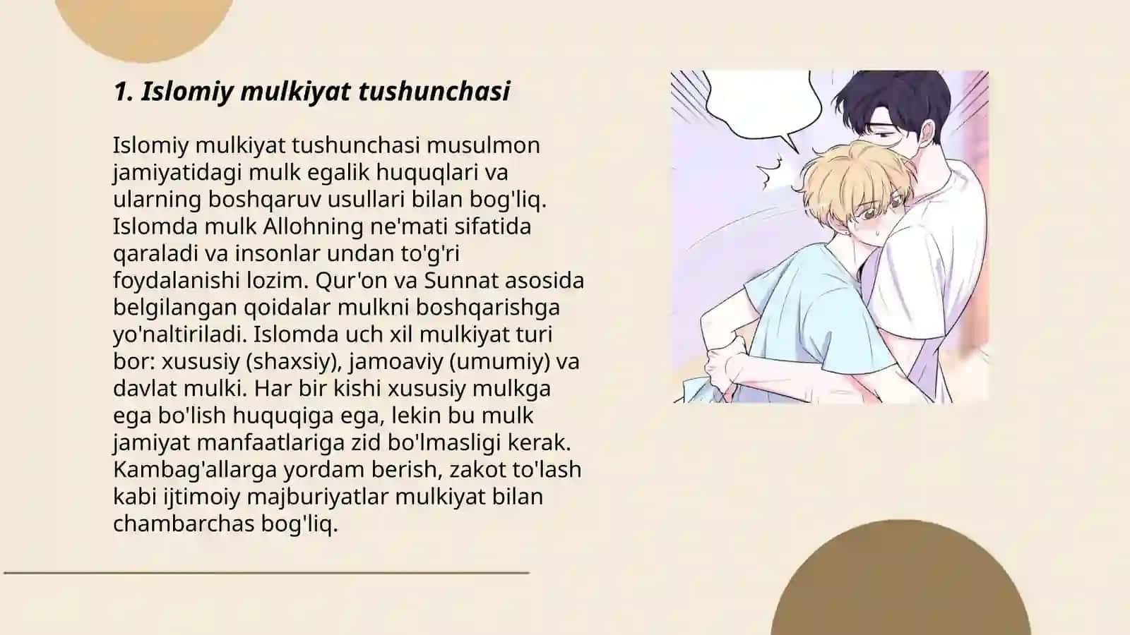 Islomiy Mulkiyat Tushunchasi 3
