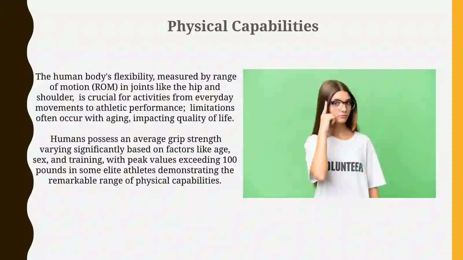Physical Capabilities 3