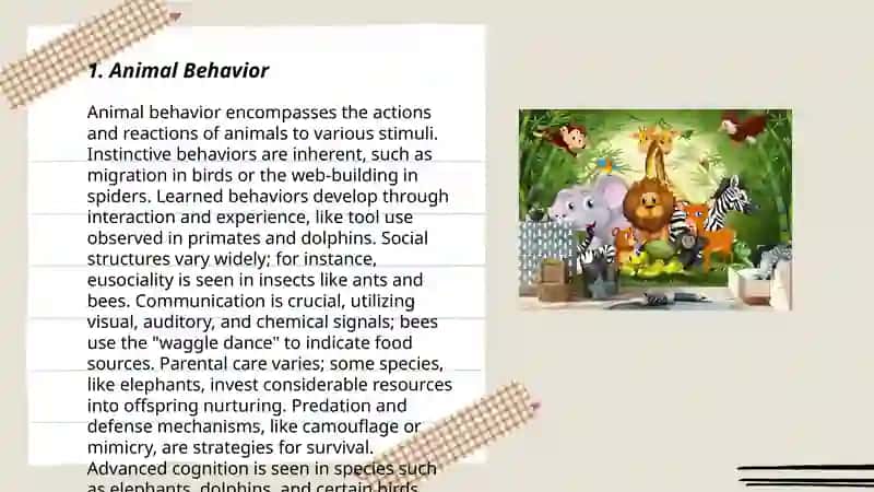 Animal Behavior 3