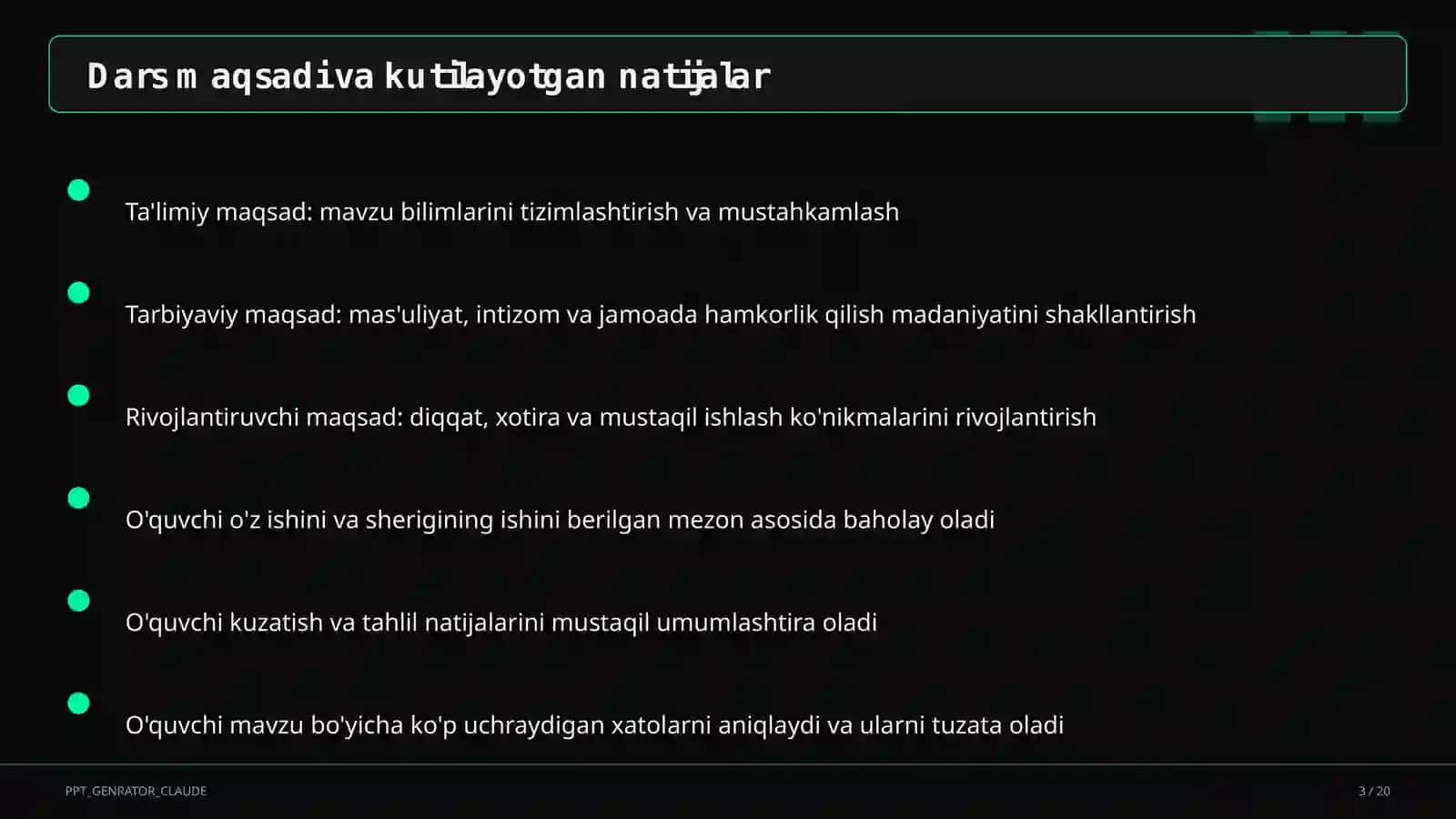 Video darslar tayyorlash va montaj asoslari 3