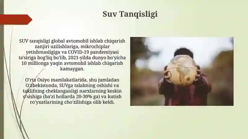 Suv Tanqisligi 3