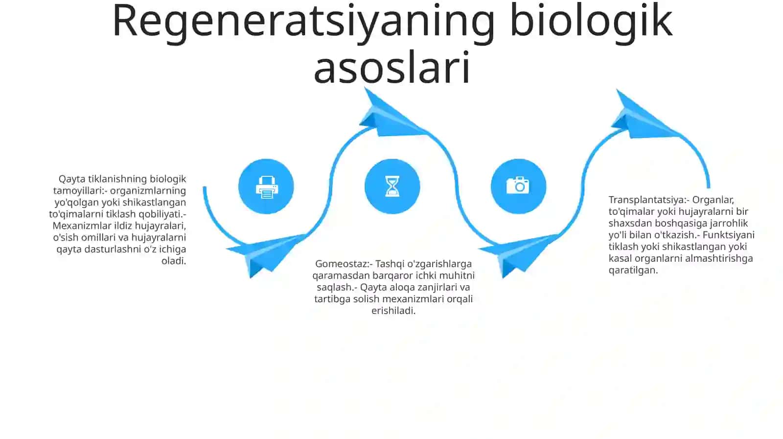 Transplantatsiya Regeneratsiya Gameostazni Biologik Qonuniyatlari 3