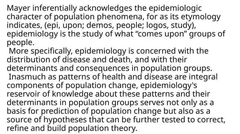 EPIDEMIOLOGICAL THEORIESAND CONCEPTS 3