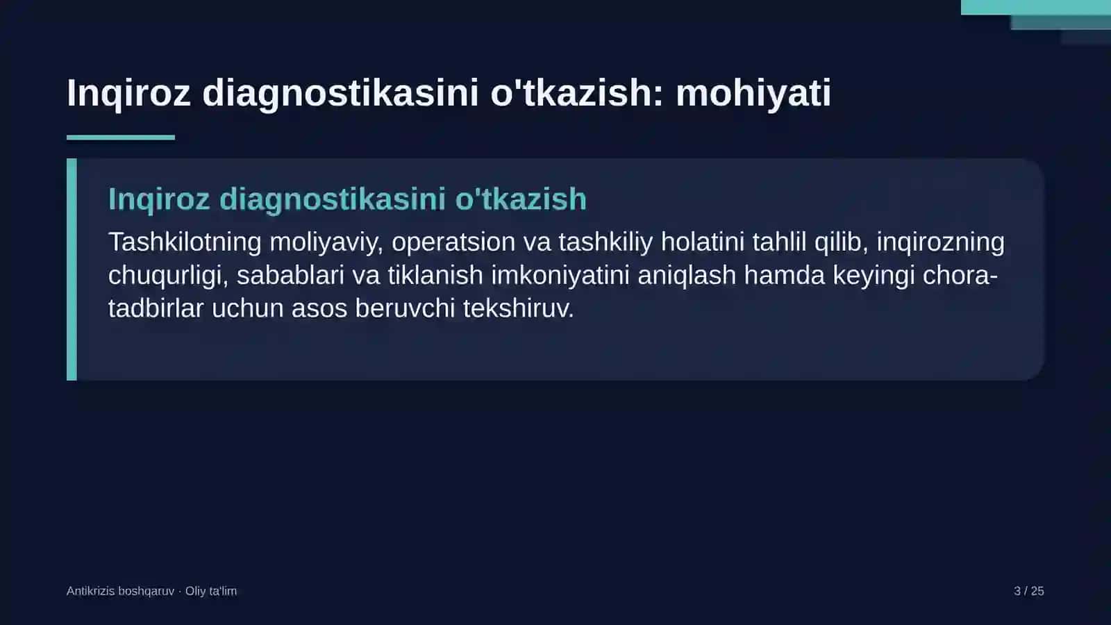 veb ishlab chiqish studiyalarida inqiroz diagnostikasini o'tkazish 8445 3