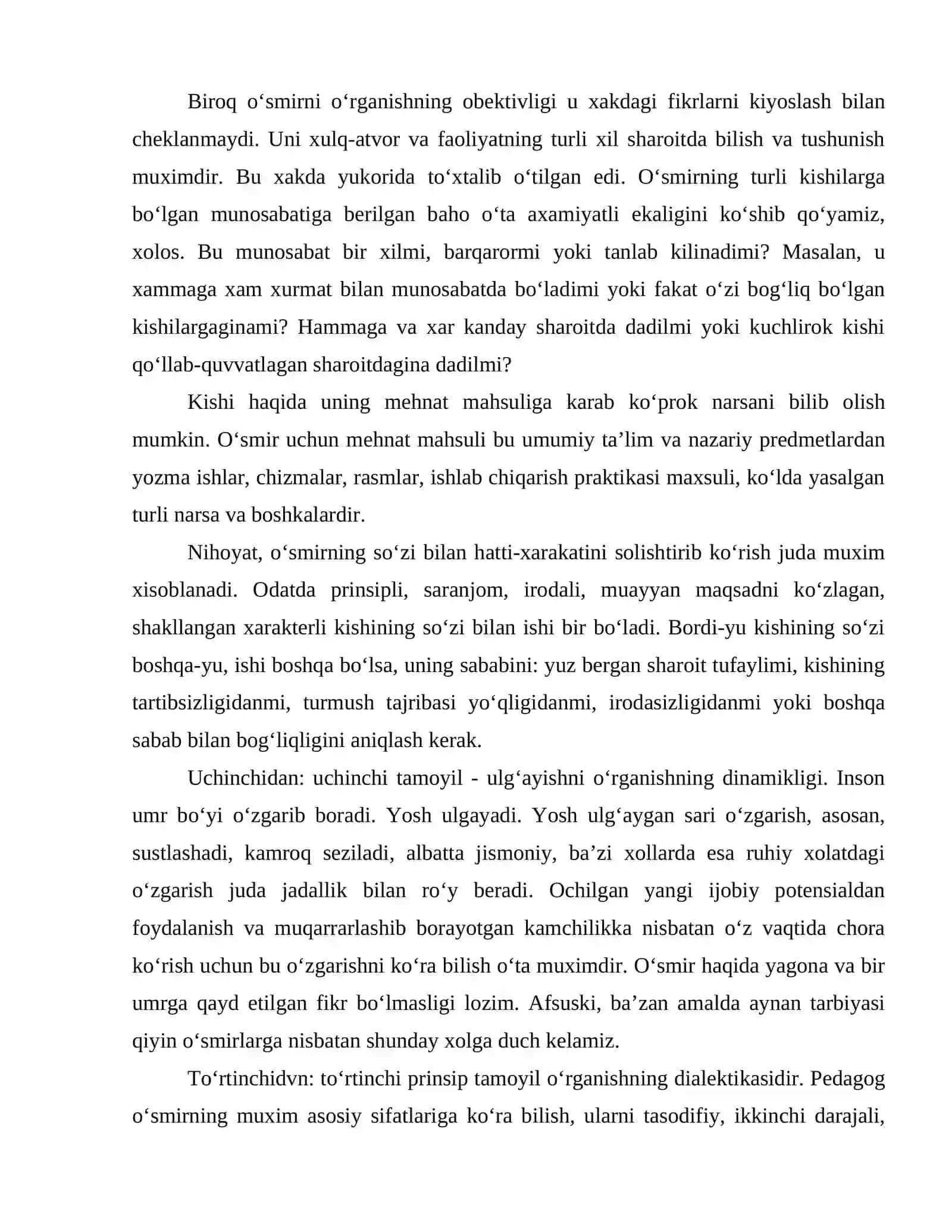 Tarbiyasi qiyin oʻsmirlarni oʻrganish tamoyillari 3