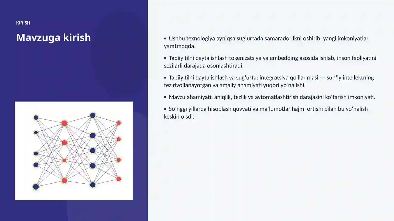 SUNʼIY INTELLEKT • PROFESSIONAL TAQDIMOT 3