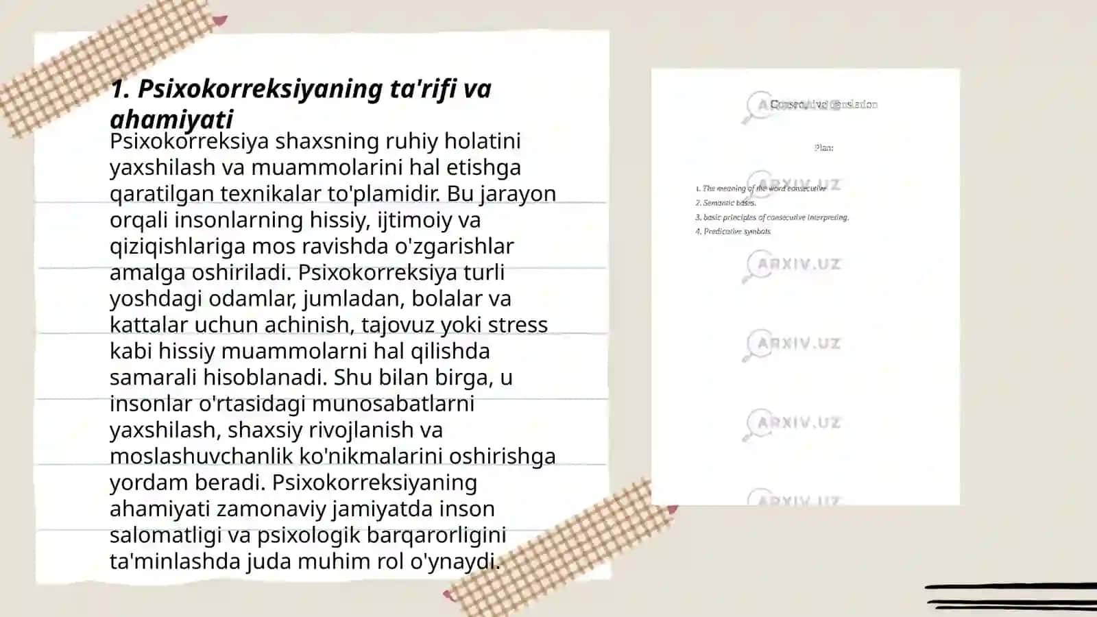 Psixokorrektsiya ishining asosiy tamoyillari 3