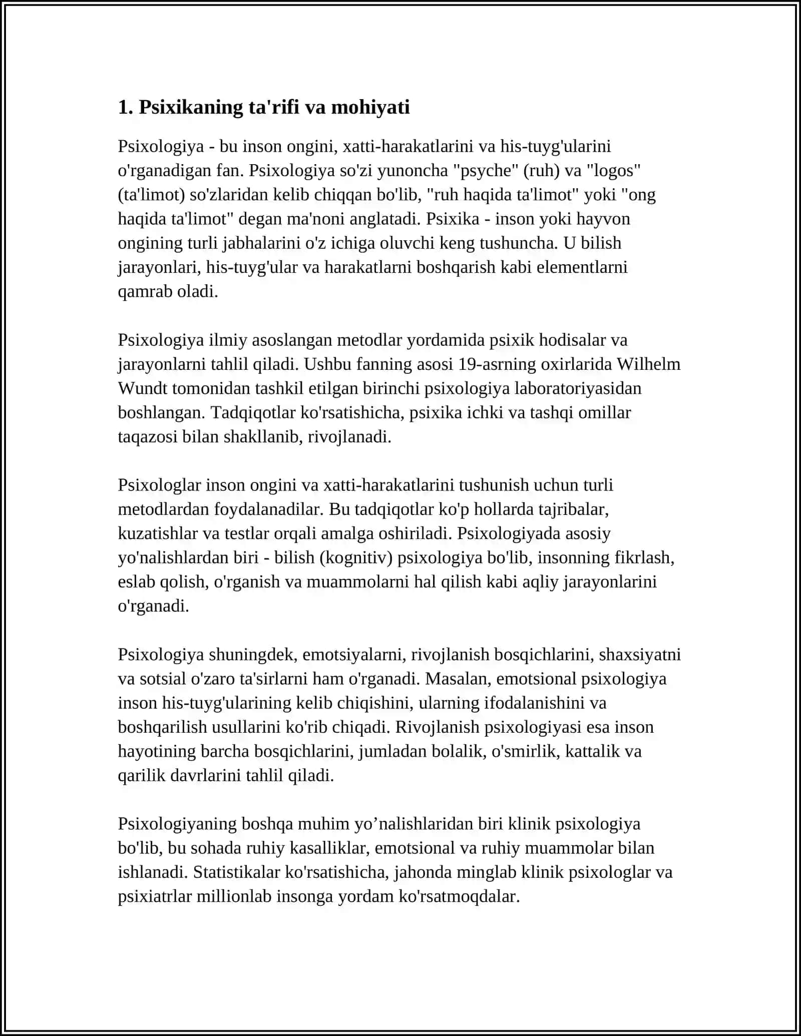 PSIXIKA VA UNING EVOLYUTSIYASI 3