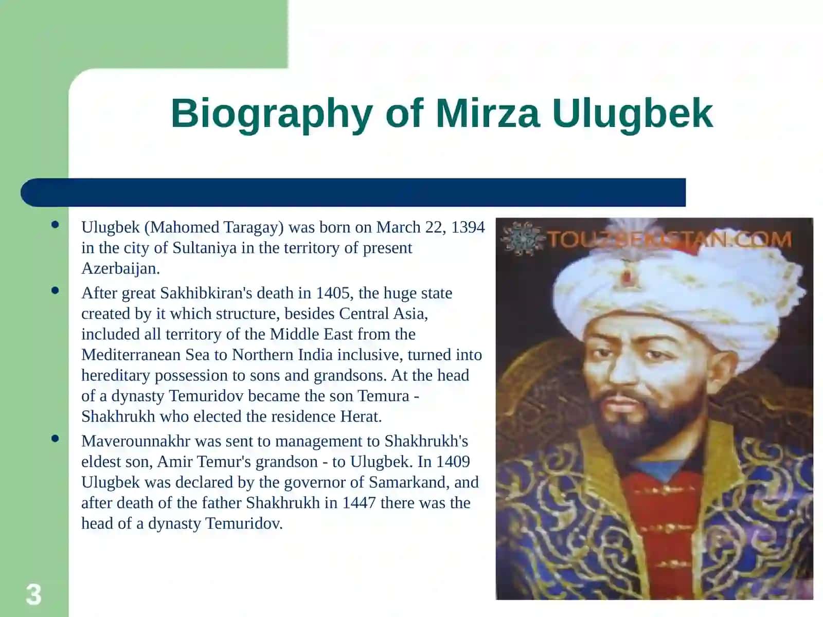 Mirza Ulugbek 3