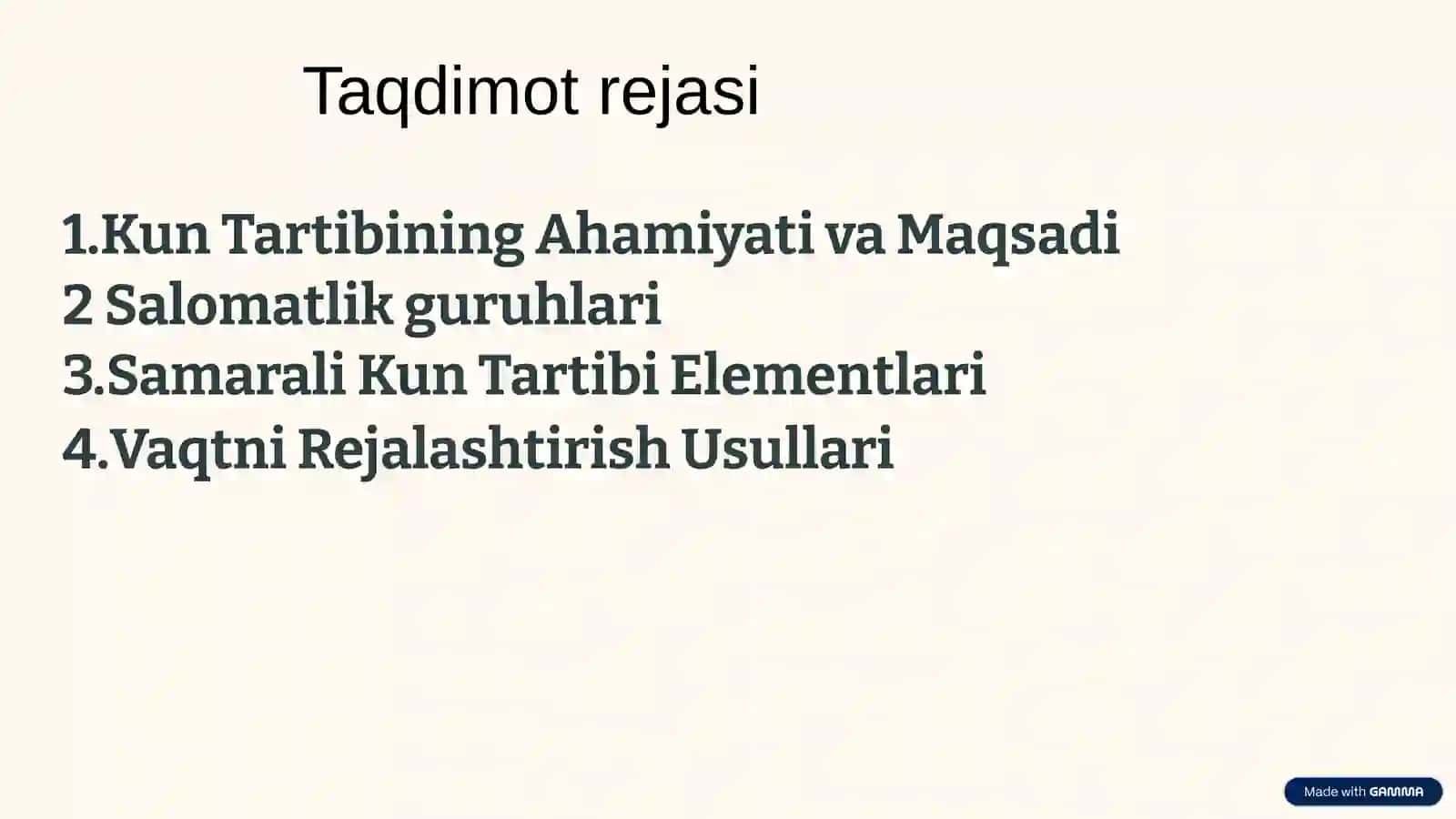 Aholi salomatligini aniqlashda anketalar tuzish 3