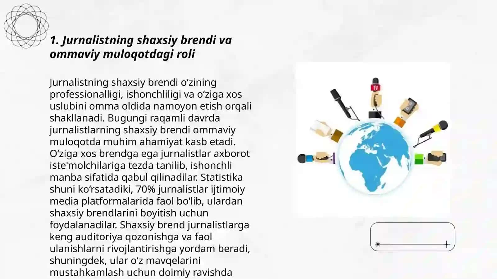 Jurnalistning shaxsiy brendi va ommaviy muloqotdagi roli 3