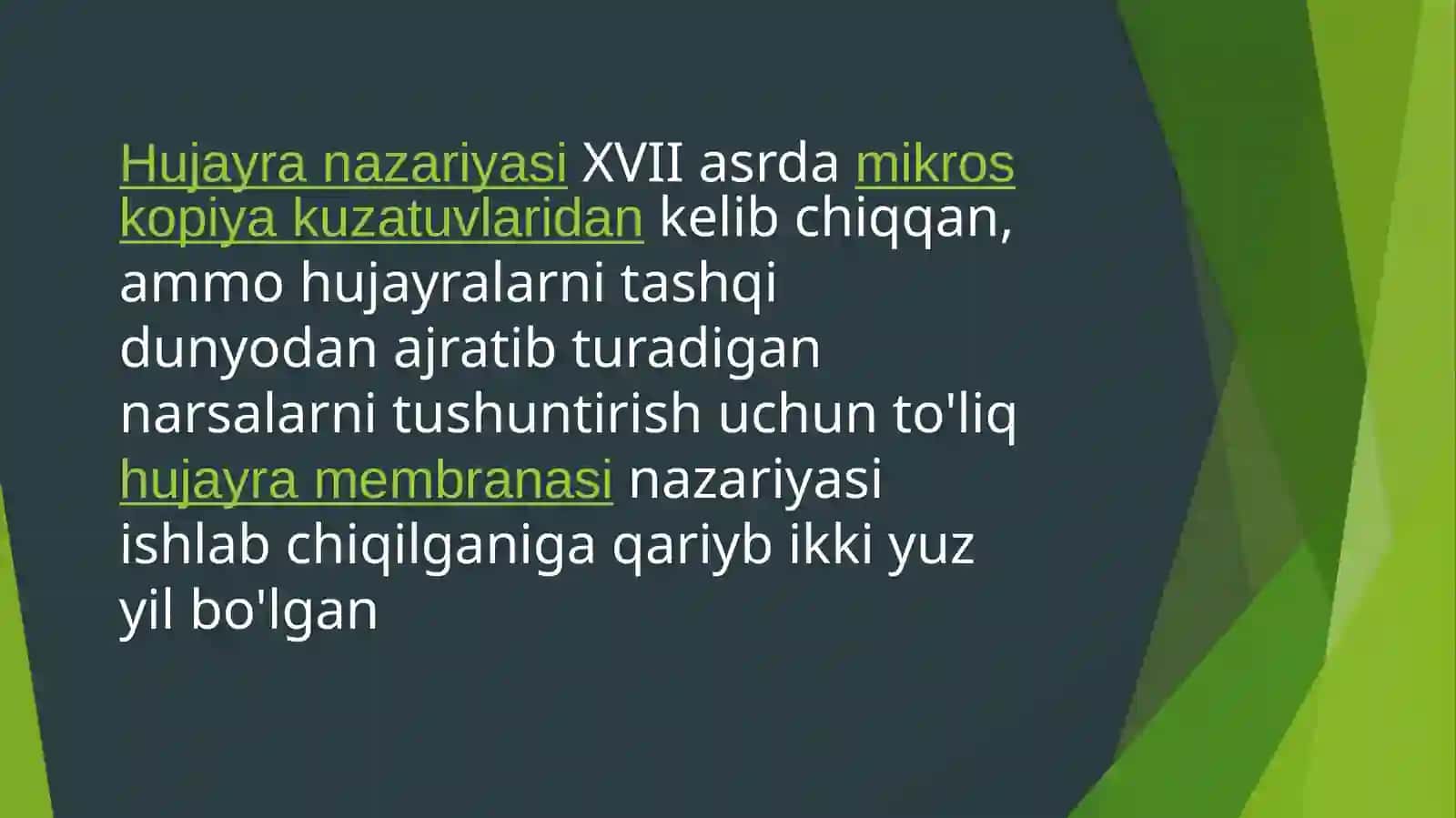IKKI QAVATLI LIPID MEMBRANALAR,BIR VA IKKI QAVATLI SUN`IY MEMBRANALAR 3