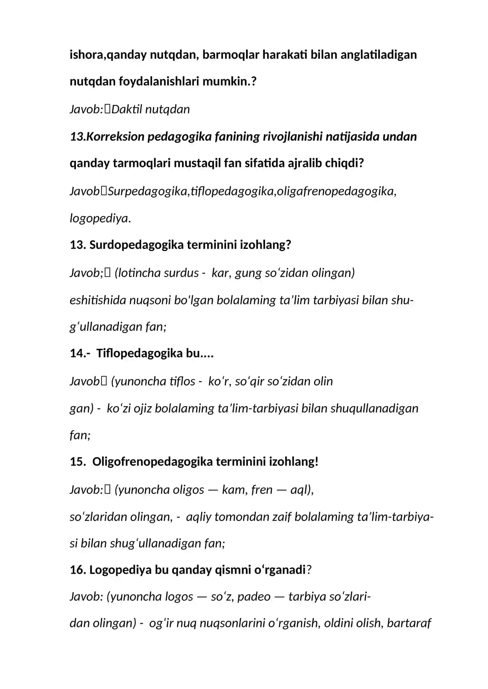 DEFEKTOLOGIYA YUZASIDAN QO’LLANMA 3