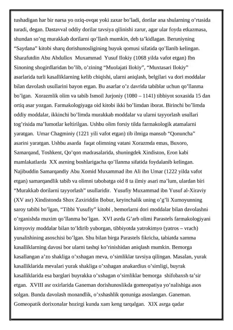 Farmakologiya Tibbiyoti 3