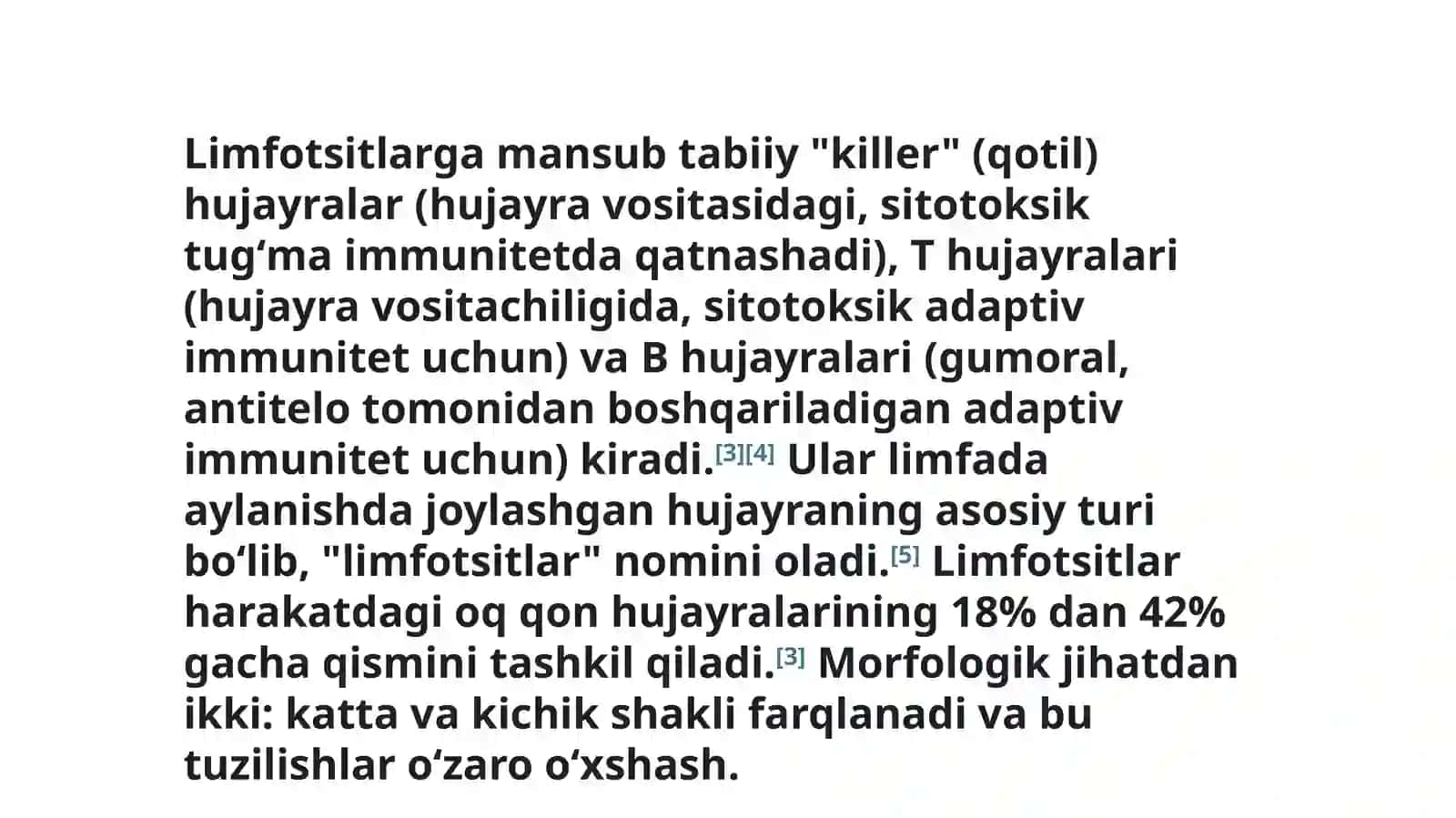 Timusdagi T-limfotsitlar 3