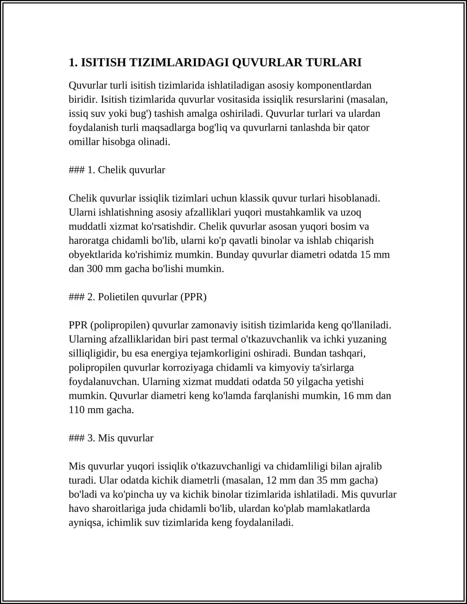 ISITISH TIZIMLARIDAGI QUVUR VA ALMATÕRALAR 3
