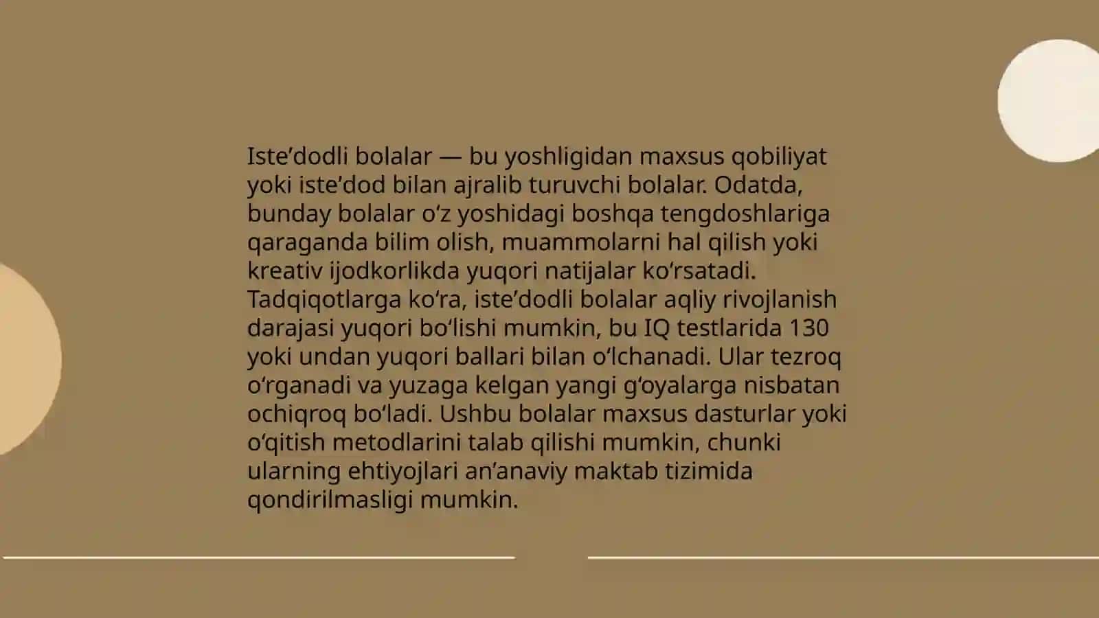 Isteʼdodli bolalarni aniqlash va ularni tarbiyalash 3