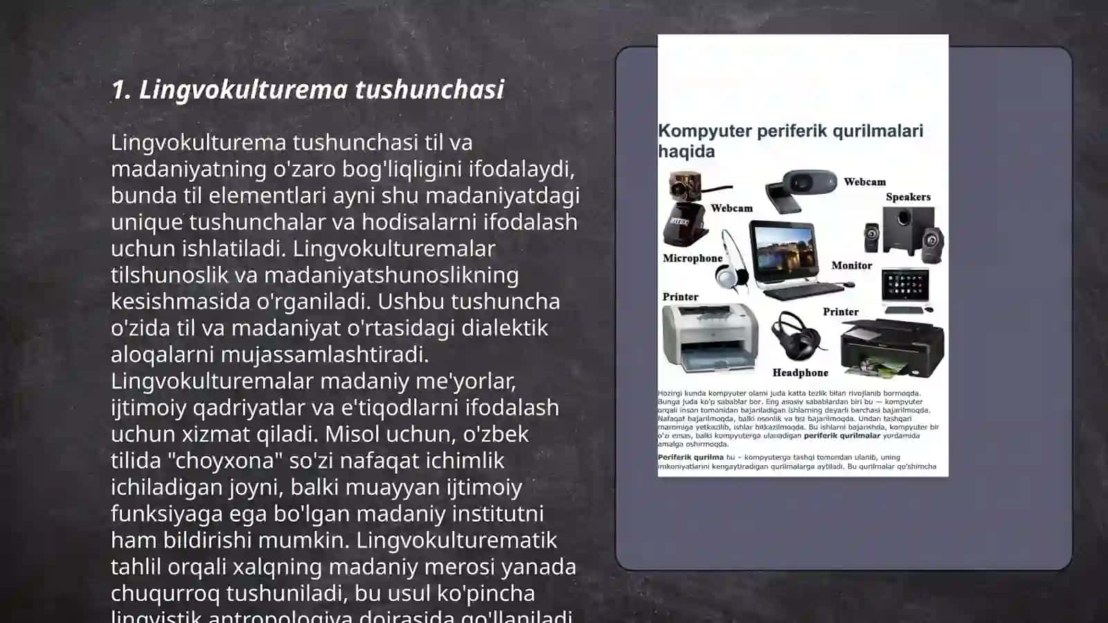 Lingvikulturema va uning turlari 3