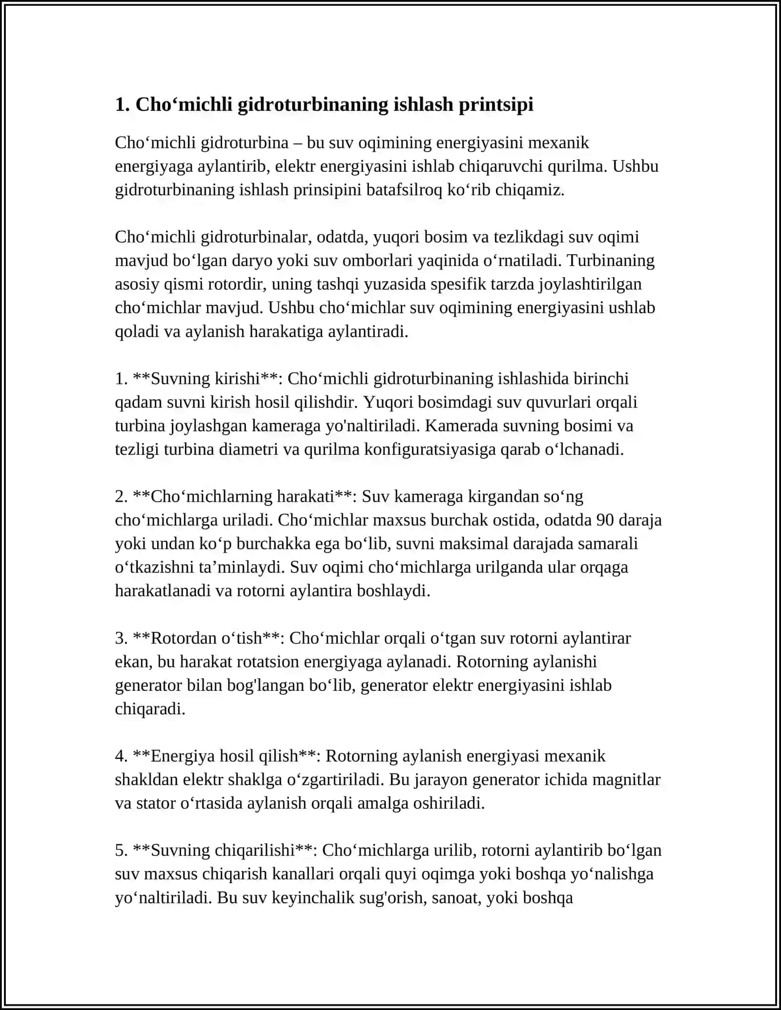 CHOʻMICHLI GIRDROTURBINALAR KANSTRUKSIYASI VA ASOSIY QISMLARI 3