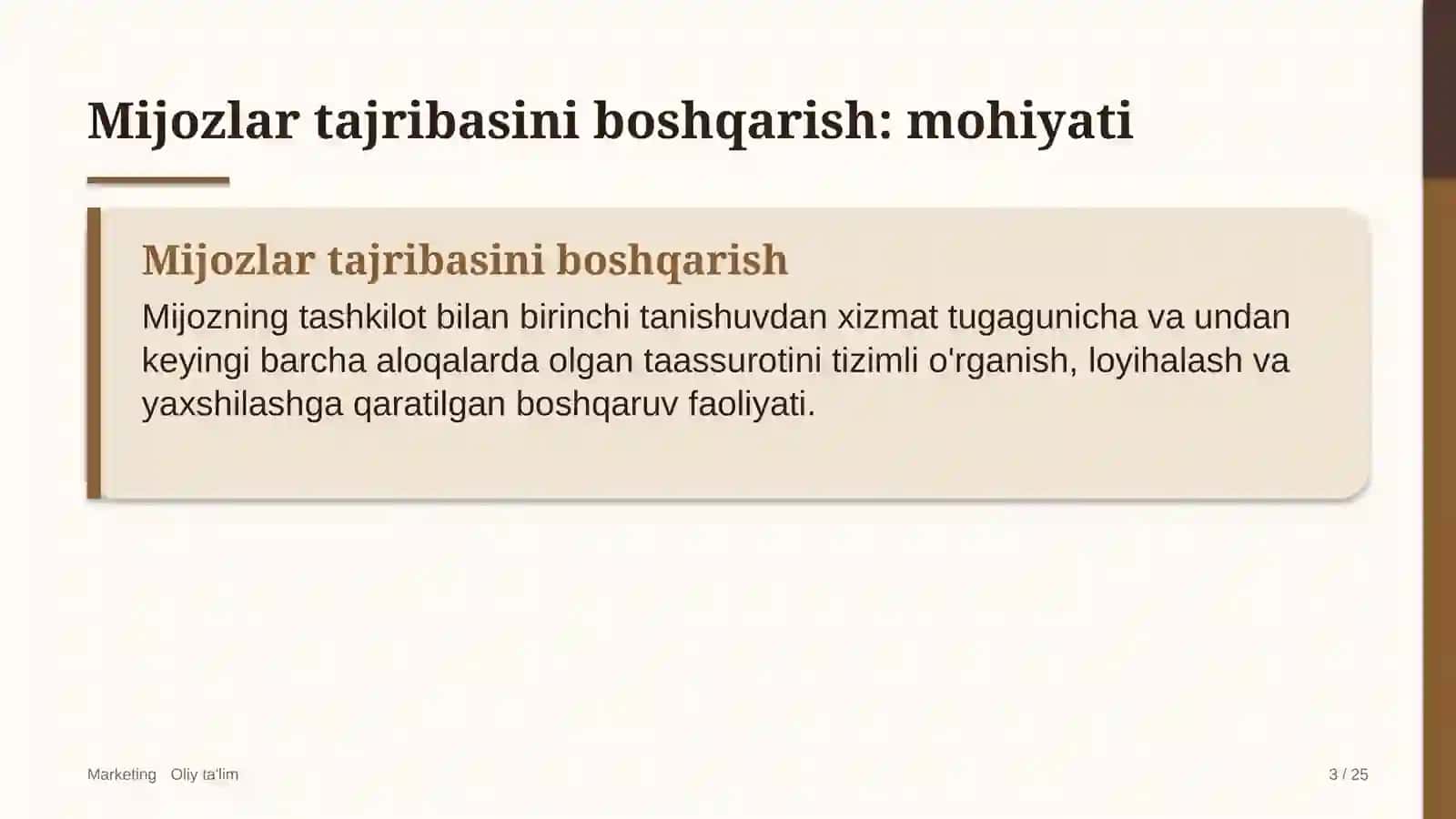 Energetikada mijozlar tajribasini boshqarish 3