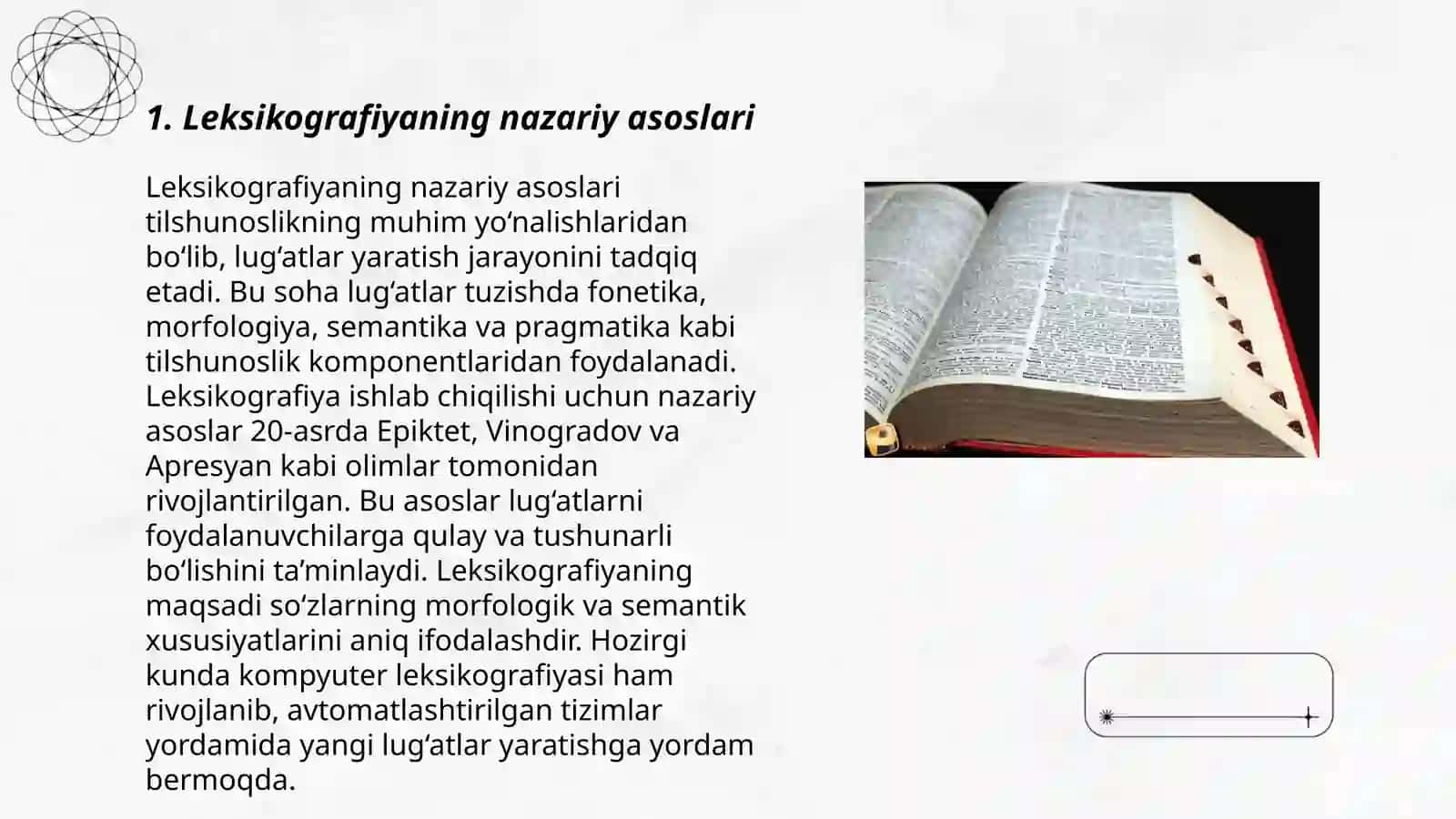 Leksikografiya (Lugʻatshunoslik) 3