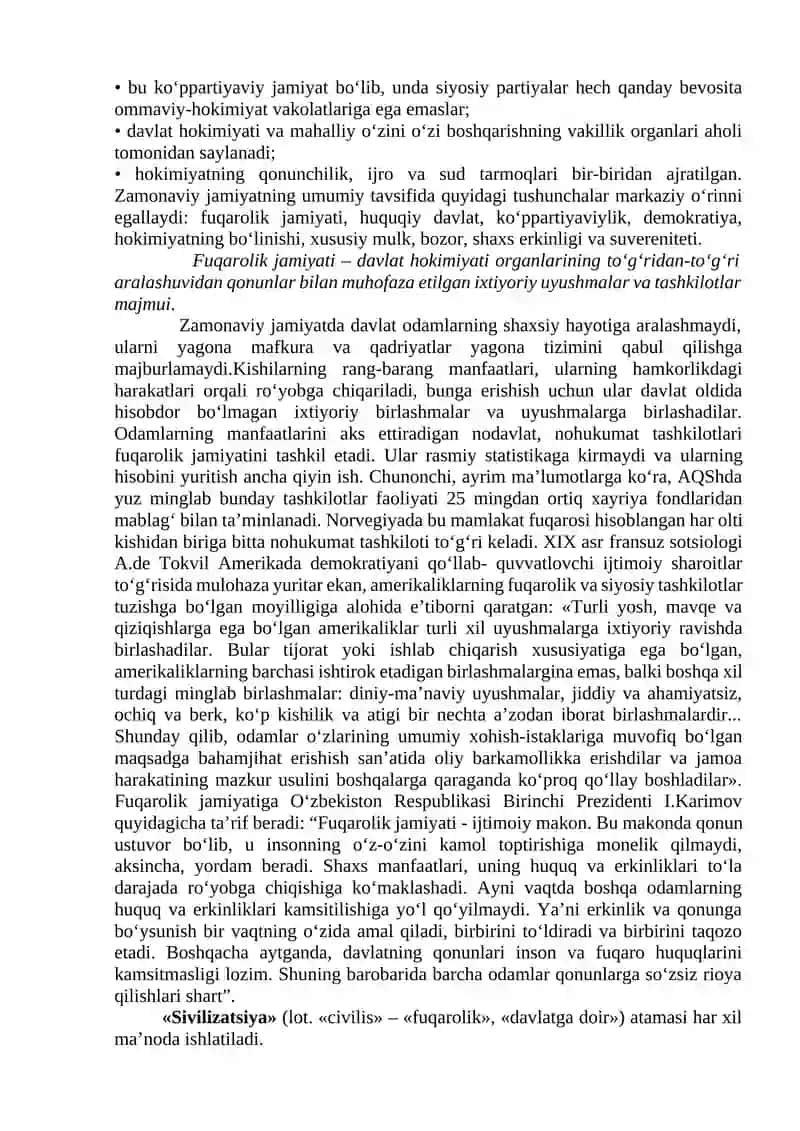 TARIXIY JARAYONDA JAMIYATNING MADANIY VA MA’NAVIY QADRIYATLARI 3