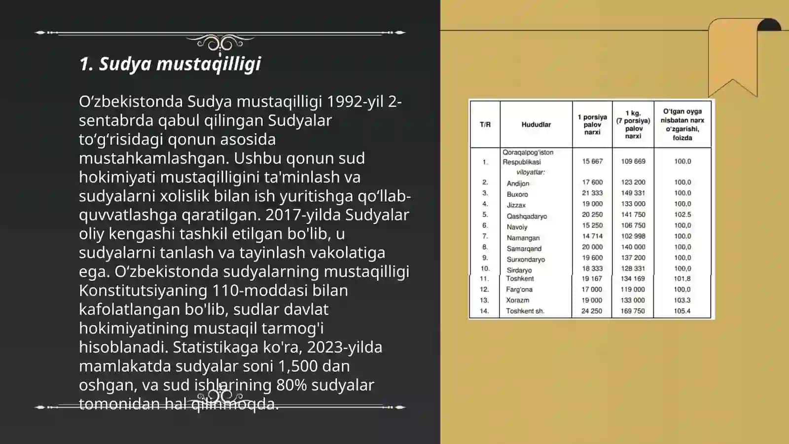 Sudya mustaqilligi 3