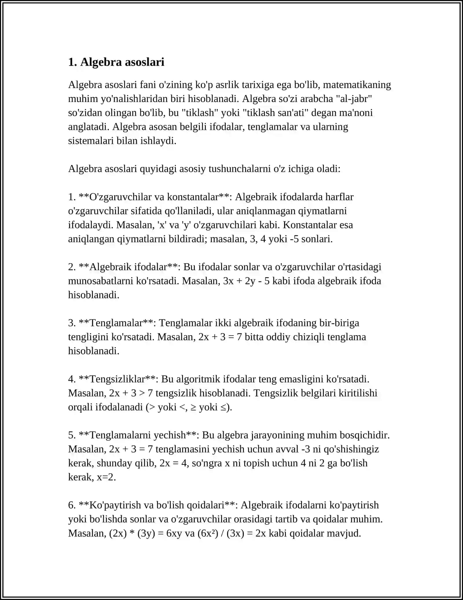 MATEMATIKA ETYUDLARI 3