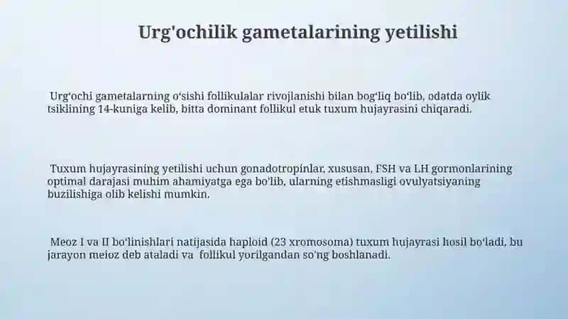 Oʻgʻitlashning fiziologik asoslari 3