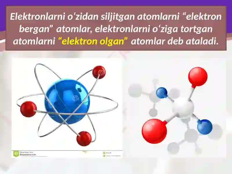 Elementlarning oksidlanish darajasi 3