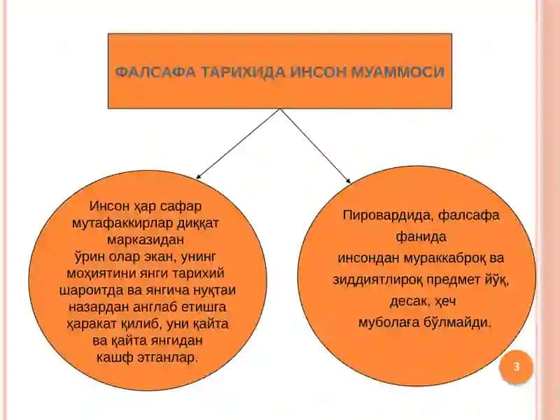 ФАЛСАФИЙ АНТРОПОЛОГИЯ – 3