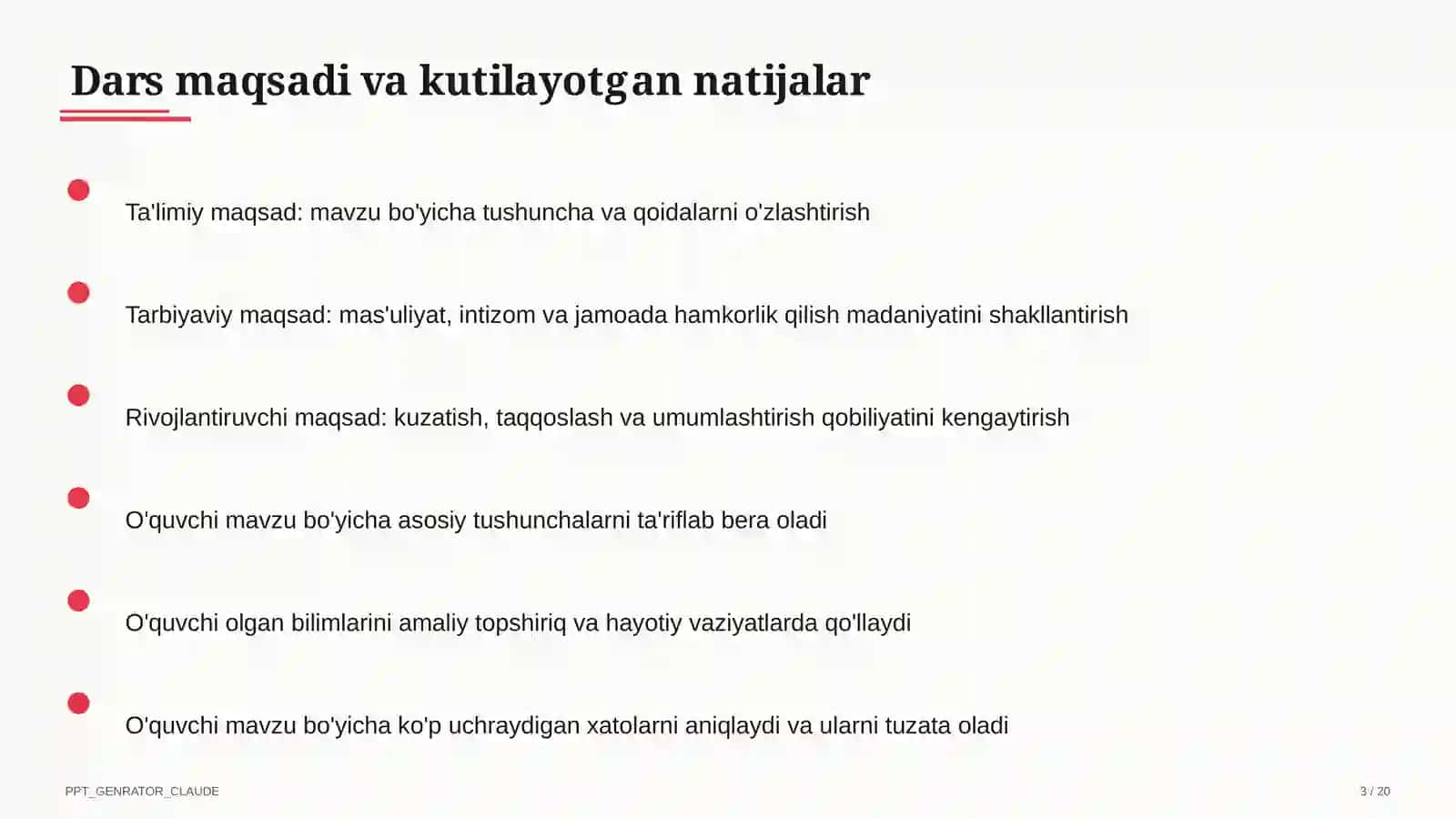 Haykaltaroshlik: loydan shakl yasash (4-sinf) 3
