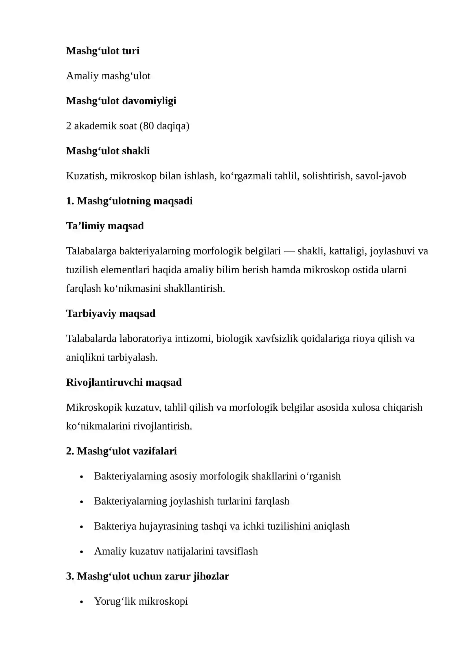 Bakteriyalarning morfologiyasi 3