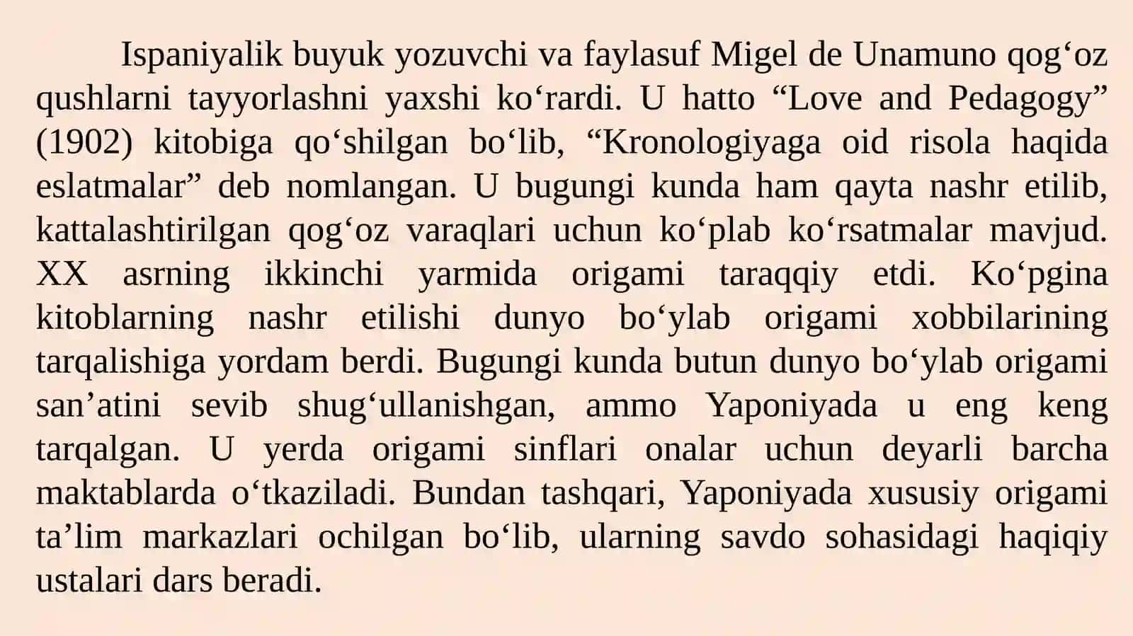 Qog‘ozdan buklash yo‘li bilan o‘yinchoq yasash (“Origami usuli”) 3