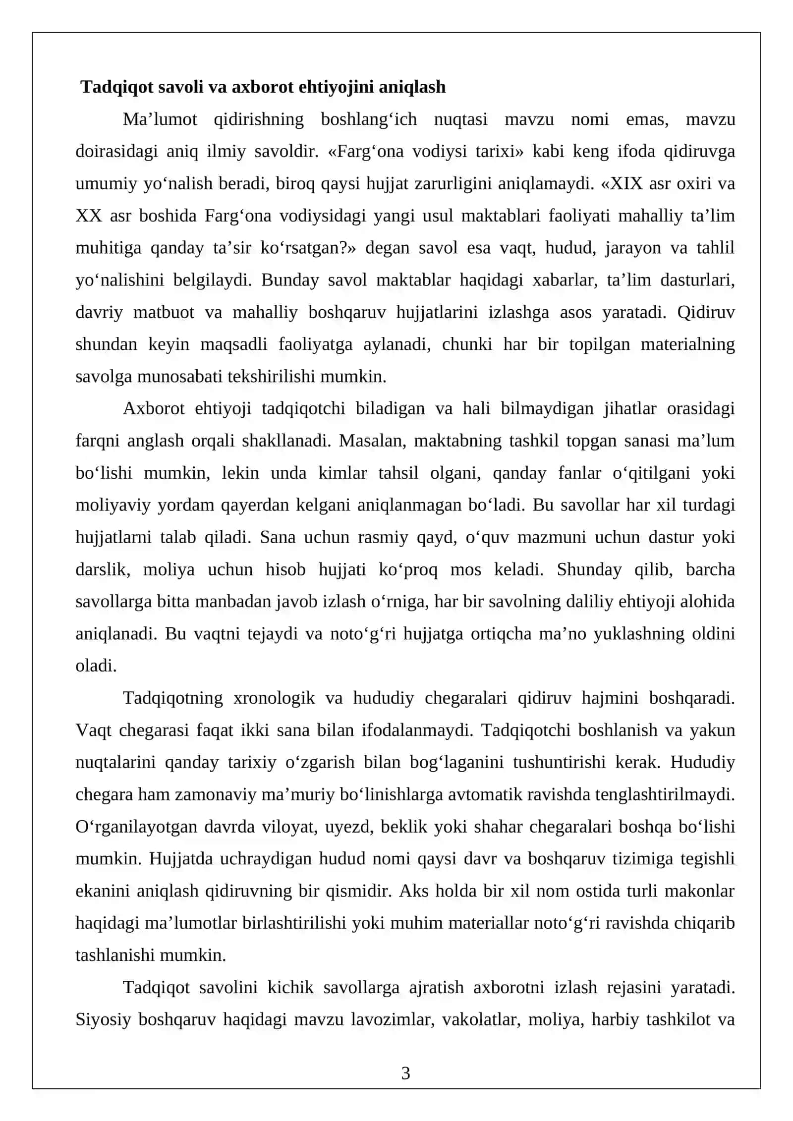 Ma’lumotlarni qidirish va tanlash 3
