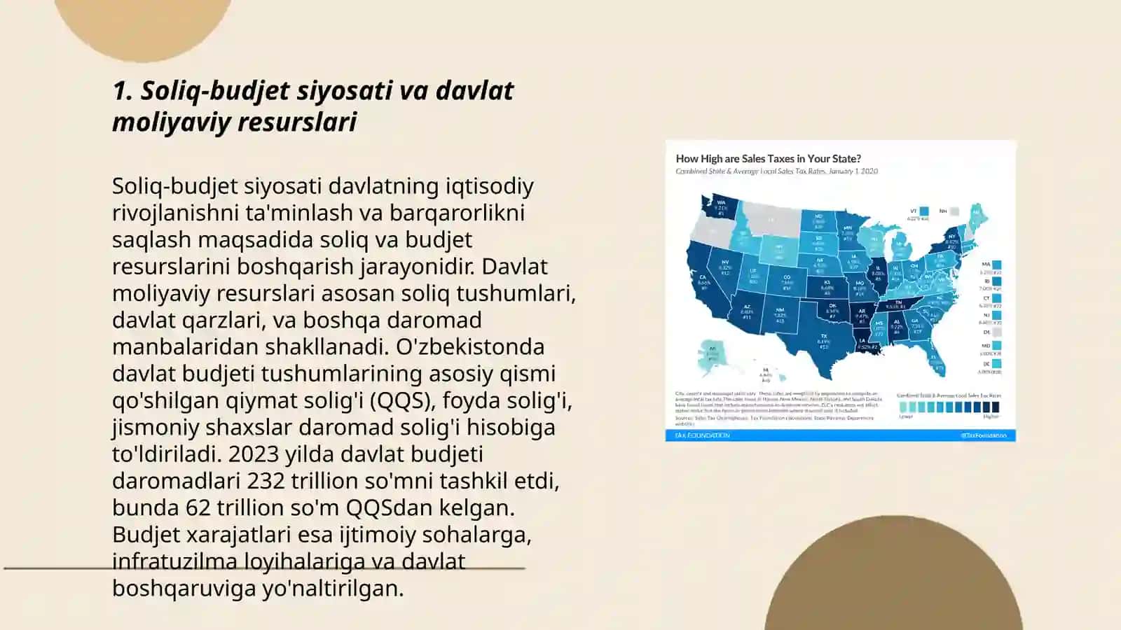Soliq-budjet siyosatining ahamiyati 3