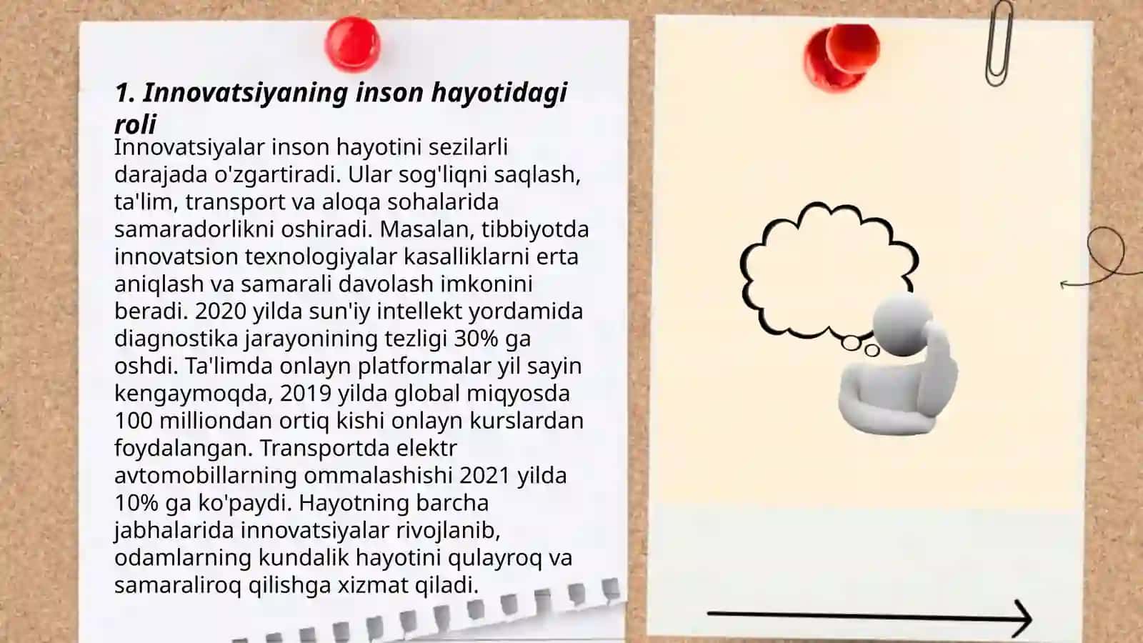 Innovatsiyalar-inson uchun qulaylik.Ilmiy uslub va uning xususiyatlari 3