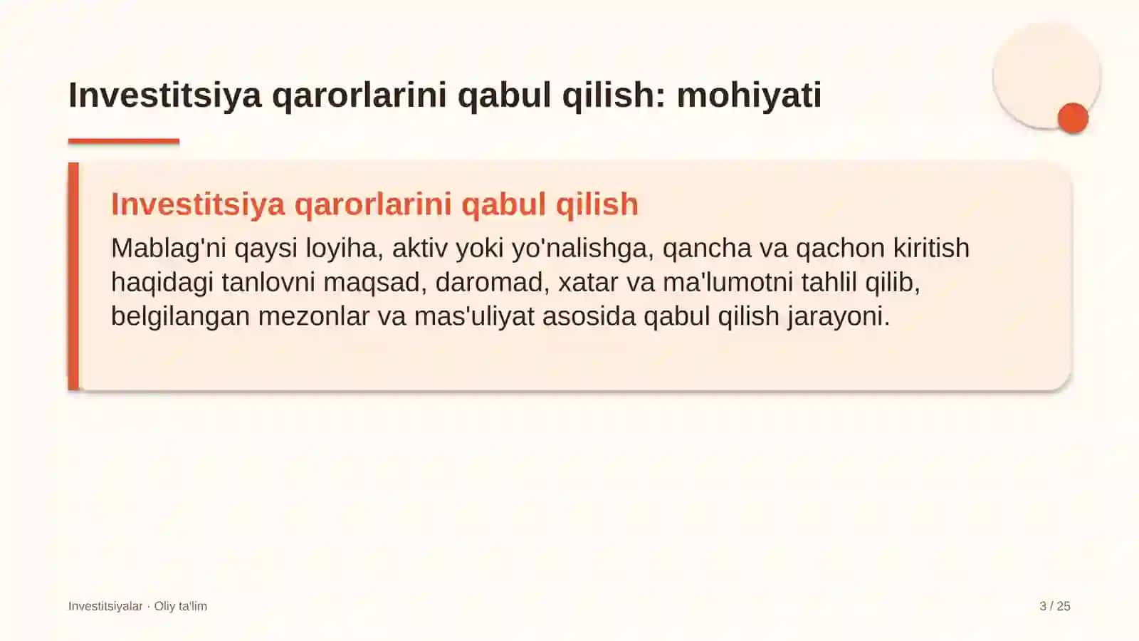Dasturiy mahsulot kompaniyalarida investitsiya qarorlarini qabul qilish 3