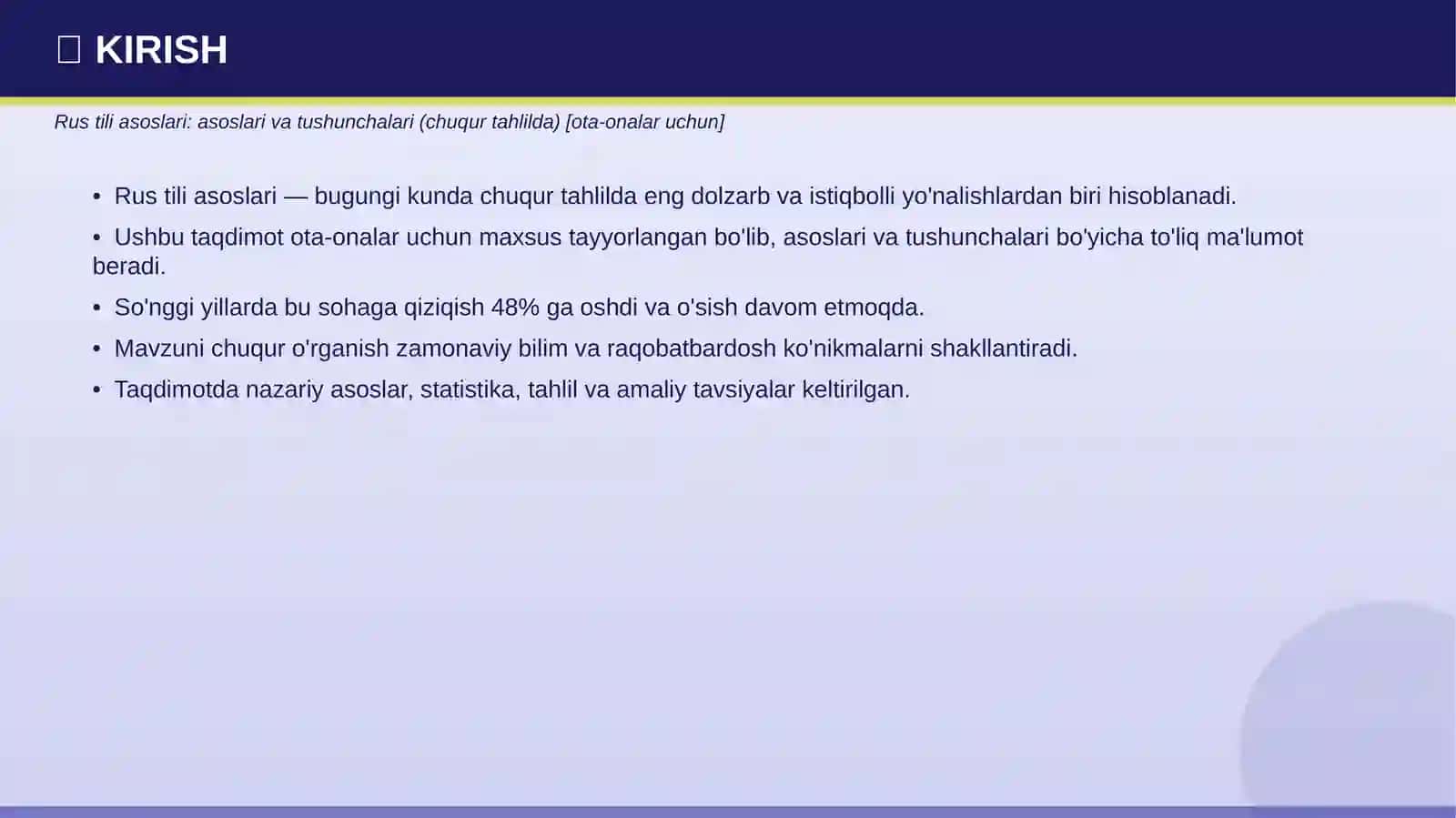 RUS TILI ASOSLARI 3